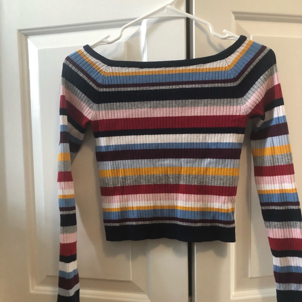 Kendall & Kylie Striped Shirt